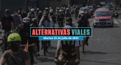 Alternativas viales en CDMX por marchas y rodadas en Paseo de la Reforma hoy 25 de julio de 2023