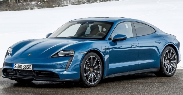 Exterior del Porsche Taycan 2023
