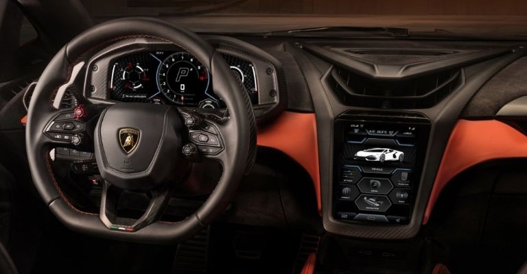 Motor del Lamborghini Revuelto