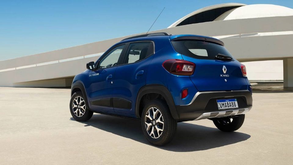 Renault Kwid en color azul