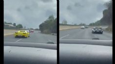 ¡Se sintieron en la F1! Así usan los autos de lujo la México-Cuernavaca como pista