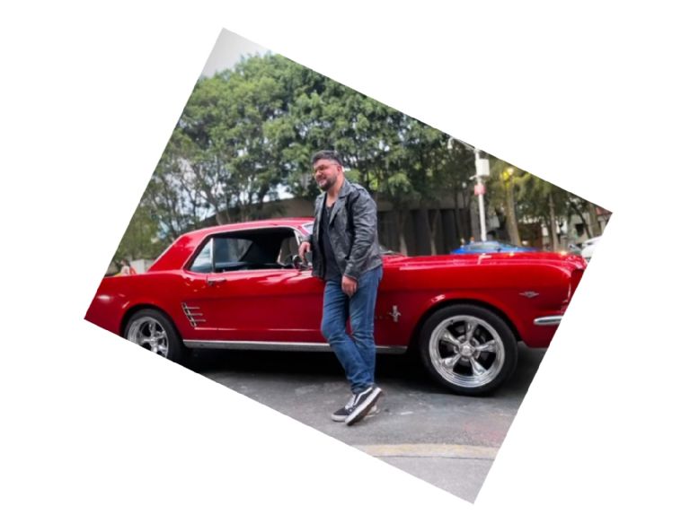 Este es el auto clásico de Paul Stanley