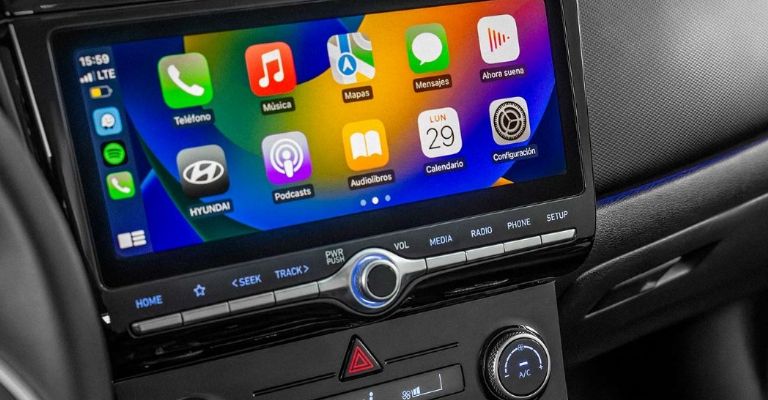 Interior de la Hyundai Creta 2024