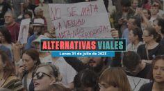 Alternativas viales en CDMX por marcha y caravana al Zócalo hoy 31 de julio de 2023
