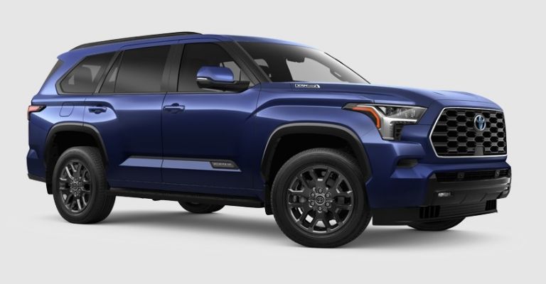 Diseño exterior de la Toyota Sequoia