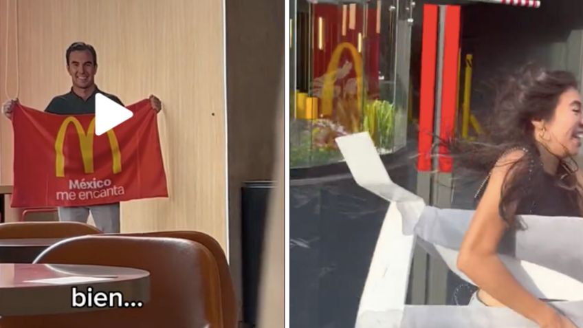 ¿Llevó demasiado lejos su afición? Fanática de Checo Pérez robó un promocional del piloto de F1 causando revuelo en redes sociales