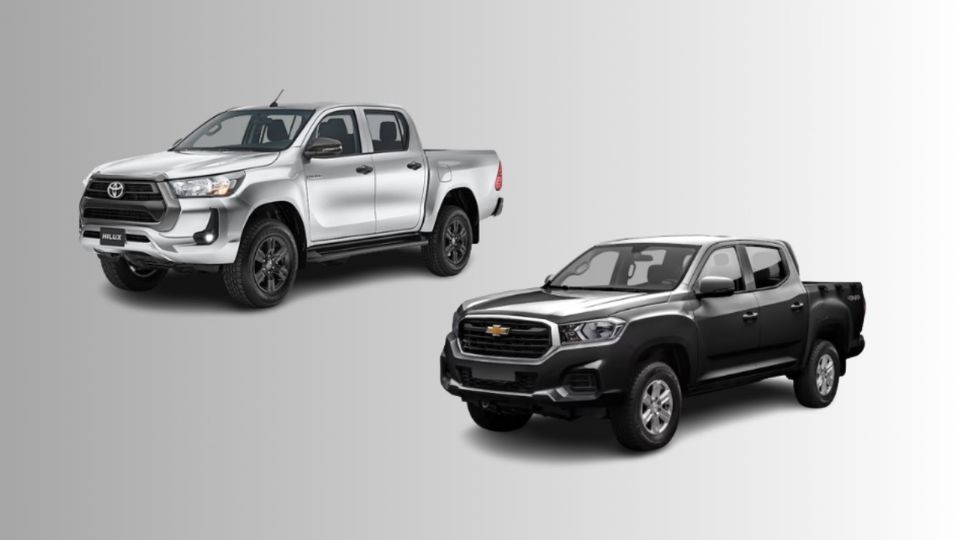 Comparamos a la Toyota Hilux vs Chevrolet S10 Max