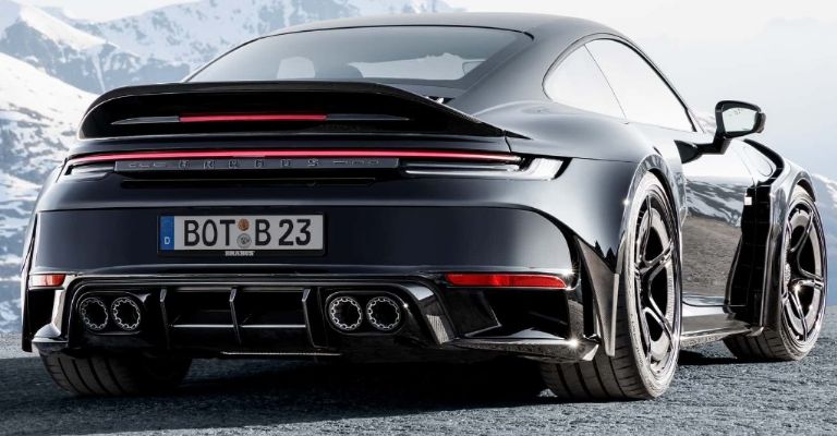 Diseño del Porsche 911 por Brabus