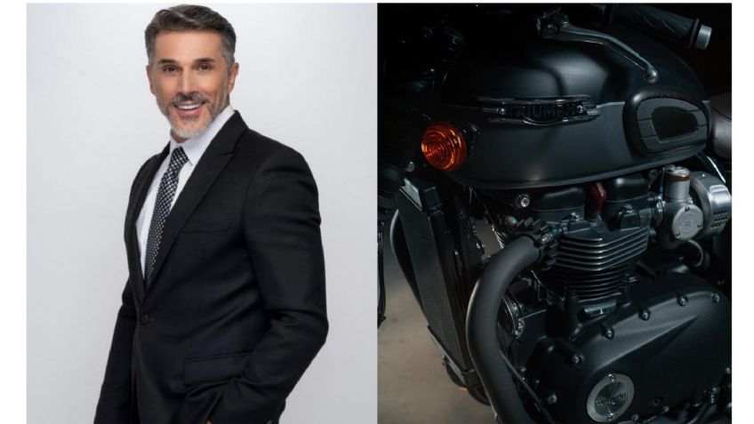 Esta es la motocicleta que presume Sergio Mayer de 'La Casa de los Famosos México'