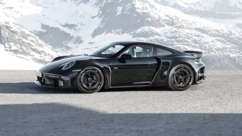 Este Porsche 911 Turbo S modificado por Brabus logra 900 caballos de fuerza