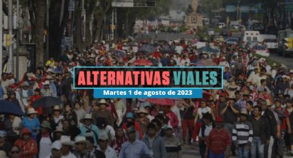 Alternativas viales en CDMX por marchas y rodadas en el Ángel hoy 1 de agosto de 2023