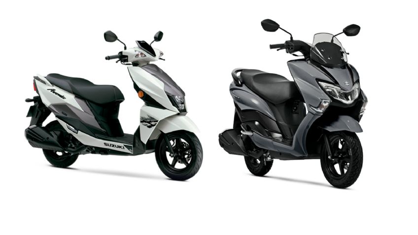 Estos son los scooters urbanos de Suzuki: Avenis y Burgman Street