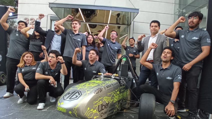 ¡Goya! MG Motor y UNAM Motosports develan los vehículos con los que participarán contra estudiantes de todo el mundo
