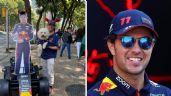¡Checo Pérez tiene fans ‘perrones’! Él es Fabbio, el perrito que es fanático del piloto mexicano de Fórmula 1