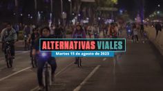 Alternativas viales en CDMX por manifestaciones y rodadas hoy 15 de agosto de 2023
