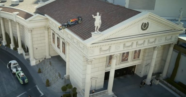Checo Pérez en Las Vegas