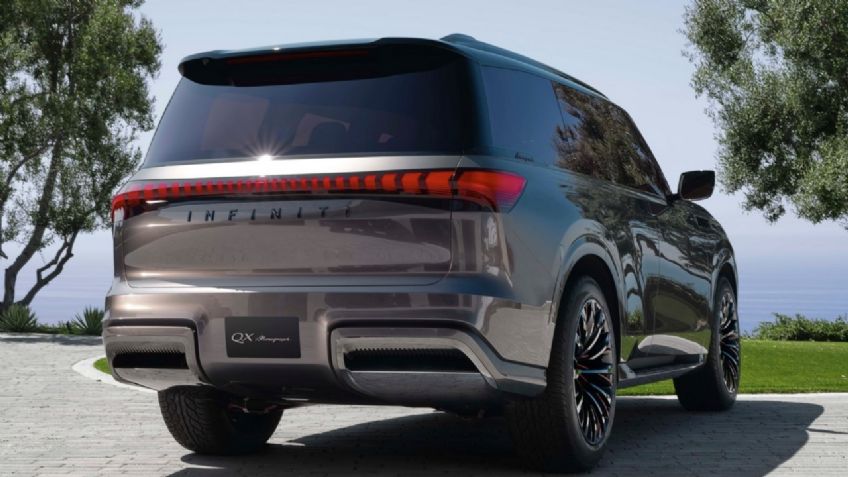 Infiniti QX Monograph Concept, así será la nueva generación de la SUV de lujo QX80 2025
