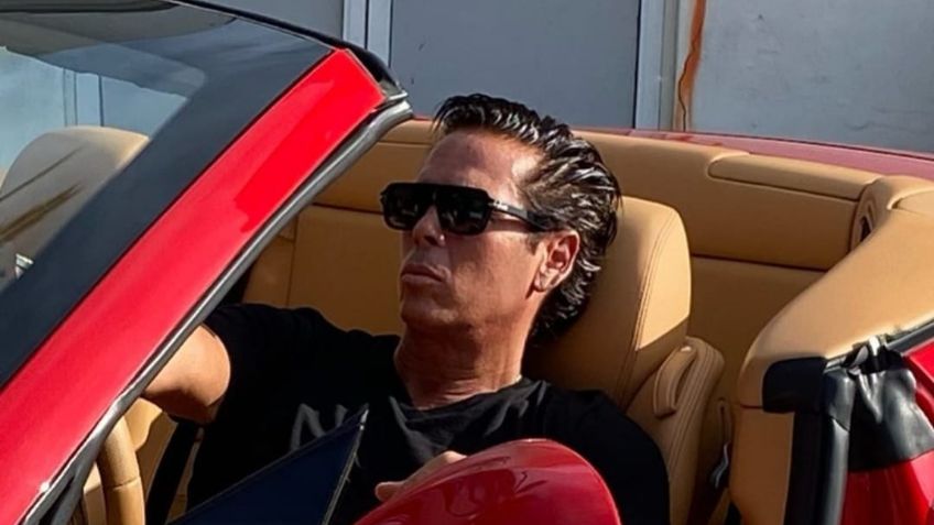 ¿Cuál costoso Ferrari tiene Roberto Palazuelos, conductor de Hotel VIP?