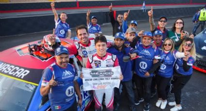 ¡Espectacular regreso! Noel León consigue la Pole en la NASCAR Challenge para Alessandros Racing en SLP