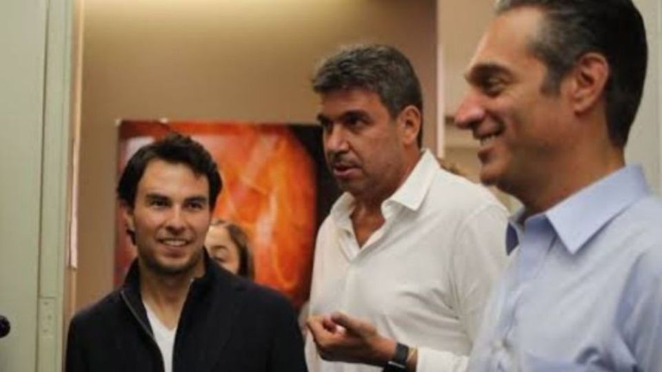 Sergio Pérez, Elías Ayub y Slim Domit