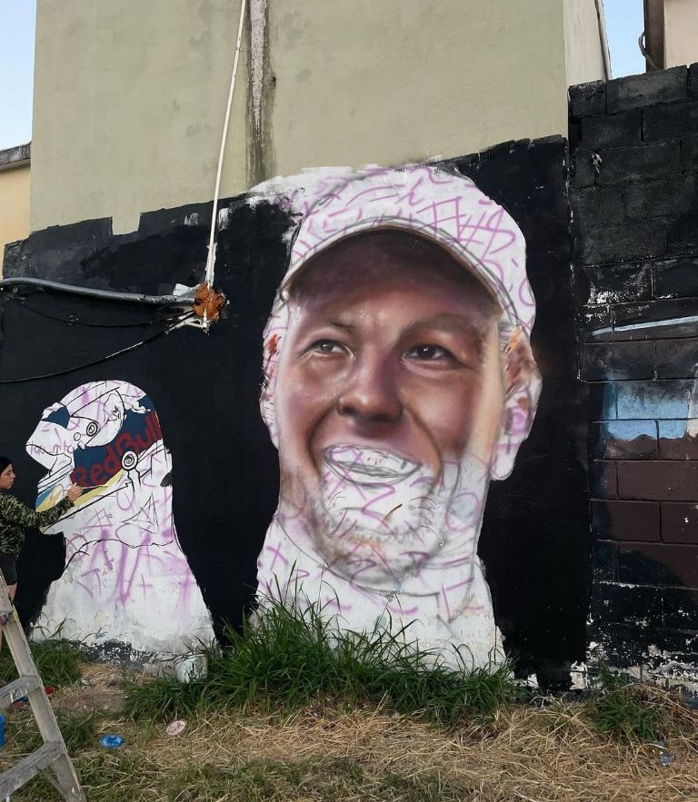 Dónde está el mural de Checo Pérez en Monterrey