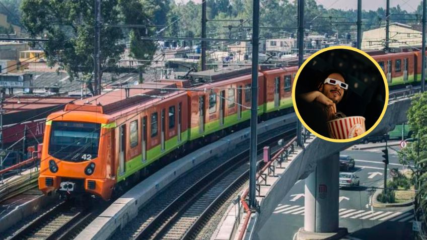 ¡Luces, cámara…! Conoce la estación del Metro CDMX que esconde una sala de cine para los amantes del séptimo arte