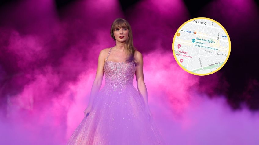 The Eras Tour: Bautizan importante avenida de la CDMX en honor a Taylor Swift
