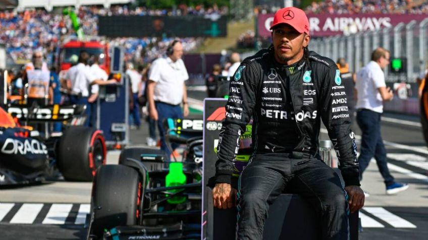 ¡Lo tiene en la mira! Lewis Hamilton se pone como objetivo superar a Checo en el resto del 2023