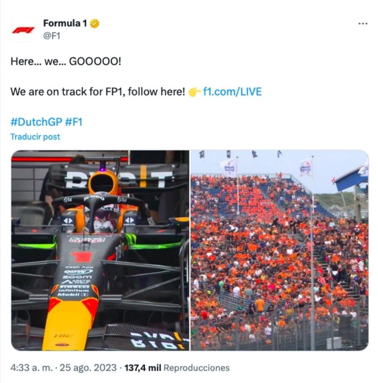 GP Países Bajos 2023 Prácticas Libres 