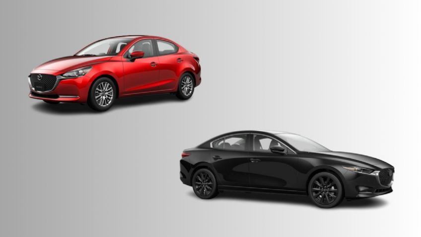 Mazda 2 o Mazda 3: Cuál elegir según sus diferencias, precios y características