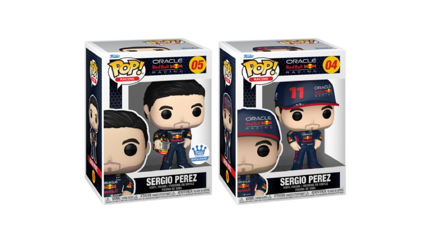 ¡Ya puedes comprar el Funko Pop de Checo Pérez! Apresúrate a adquirir este muñeco de colección
