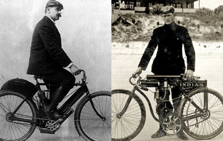 Cuál fue la primera moto de Indian