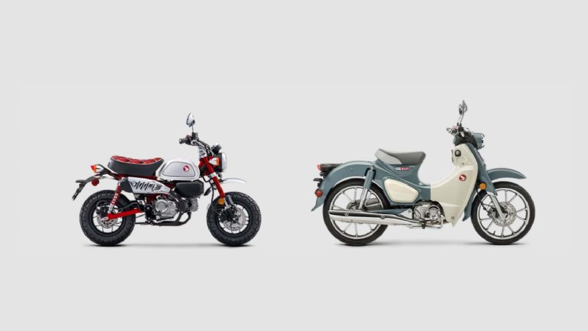 ¡Honda lanza otra vez dos motos clásicas! Se trata de la Honda Monkey y la Honda Super Cub C125
