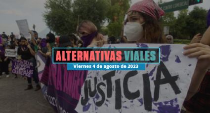 Alternativas viales en CDMX por marcha feminista hoy 4 de agosto de 2023