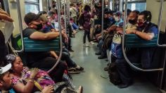 Hay multa por usar el asiento reservado en el Metro CDMX, ¡no te hagas el dormido!