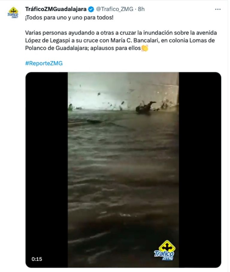 Inundación Guadalajara