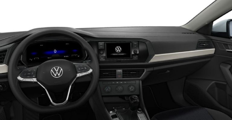 Motor e interior del Volkswagen Jetta 2024