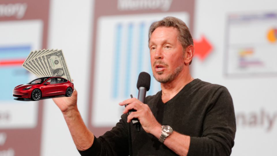 Larry Ellison es uno de los hombres más ricos en la industria automotriz.