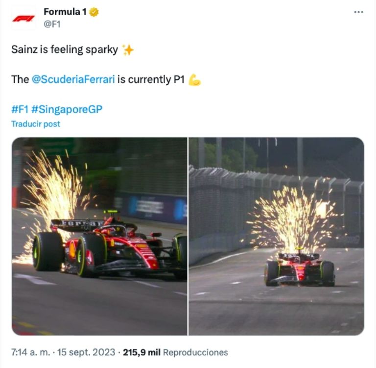 Prácticas Libres 2 GP de Singapur 2023 