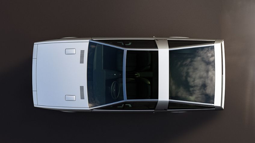 ¡Así es el auto clásico retro-futurista de Hyundai! Se trata del Pony Coupé Concept