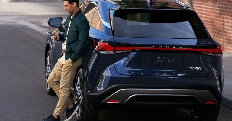 Diseño de la Lexus RX 2023