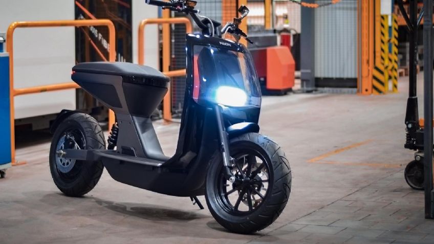 ¡Este scooter eléctrico está hecho con materiales reciclables! Así es el NAON Lucy
