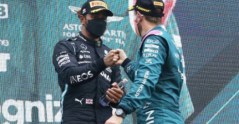 vettel hamilton