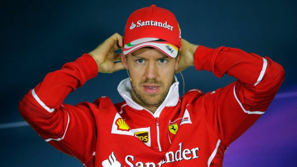 Vettel, durante su época en Ferrari