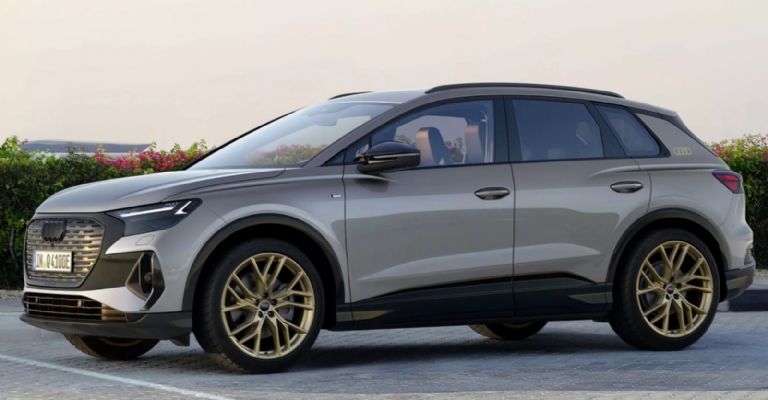 Diseño de la Audi Q4 e-Tron 2024