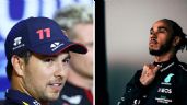 Lewis Hamilton pone en aprietos a Checo Pérez; el inglés exhibió a Max Verstappen