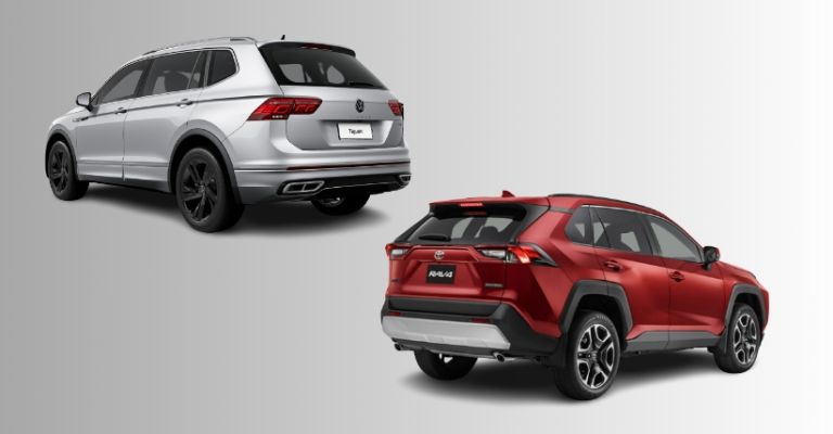 Comparativa de precios de la Tiguan vs RAV4