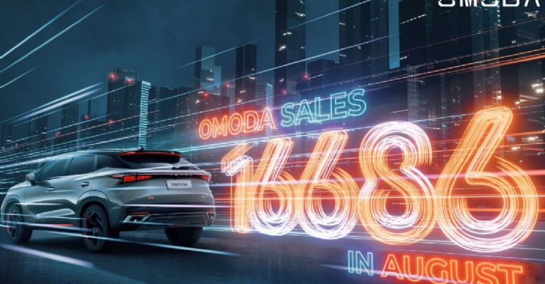 Ventas en todo el mundo de Omoda