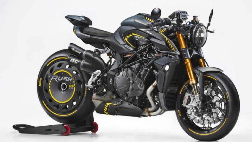 ¿Cuánto cuesta la MV Agusta Rush 1000? Una moto hipernaked para quemar el asfalto