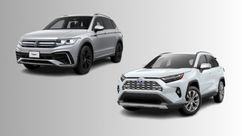 VW Tiguan vs Toyota RAV4, comparamos a las 2 camionetas compactas modernas